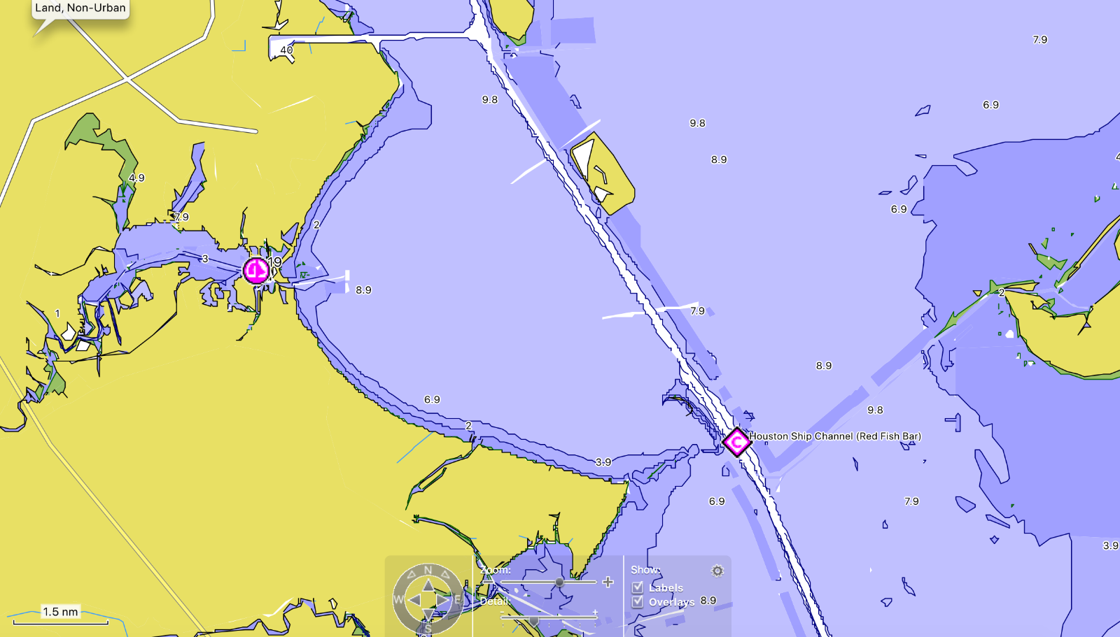 Angler Products Upload-able Fishing Hotspots for Lake Fork, TX - Hook-N-Line Map