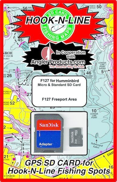 Angler Products Uploadable Fishing Hotspots for Freeport, TX - HookNLine Map
