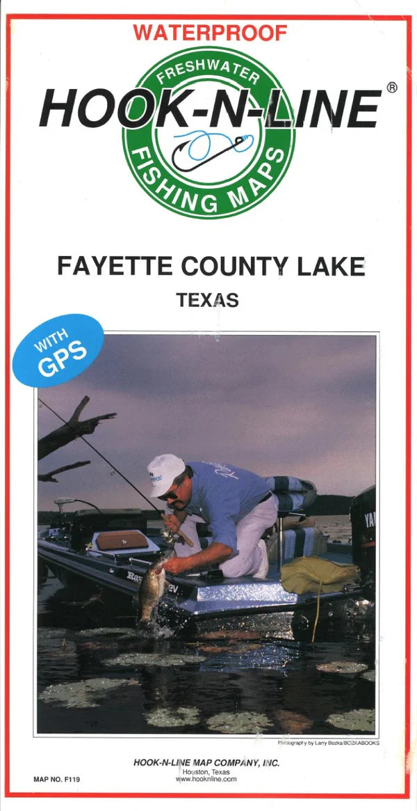 F119 Fayette County Lake Map Jacket
