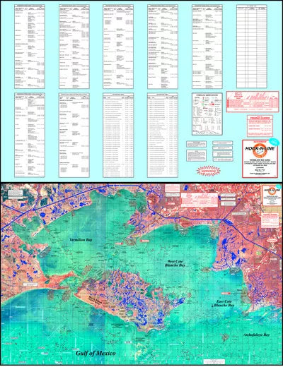 Vermilion Bay Louisiana Fishing Hotspots from Hook-N-Line F141